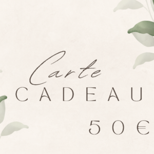 Carte cadeau pour des projet d’aménagement de conception ou d'achat en boutique